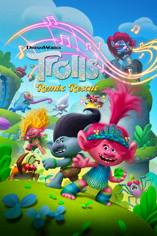 Trolls Remix Rescue box art for Xbox Series X